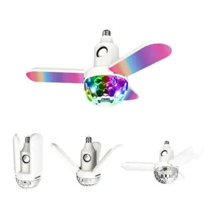 Дисколамп со светомузыкой и пультом ДУ для вечеринок 40 Вт (14854) - фото 2