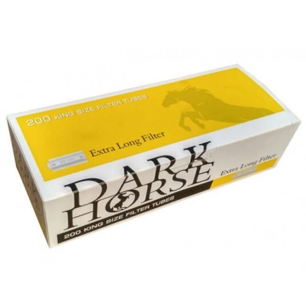 Ящик гільз для сигарет Dark Horse Long Filter 25 блоків по 200 шт.
