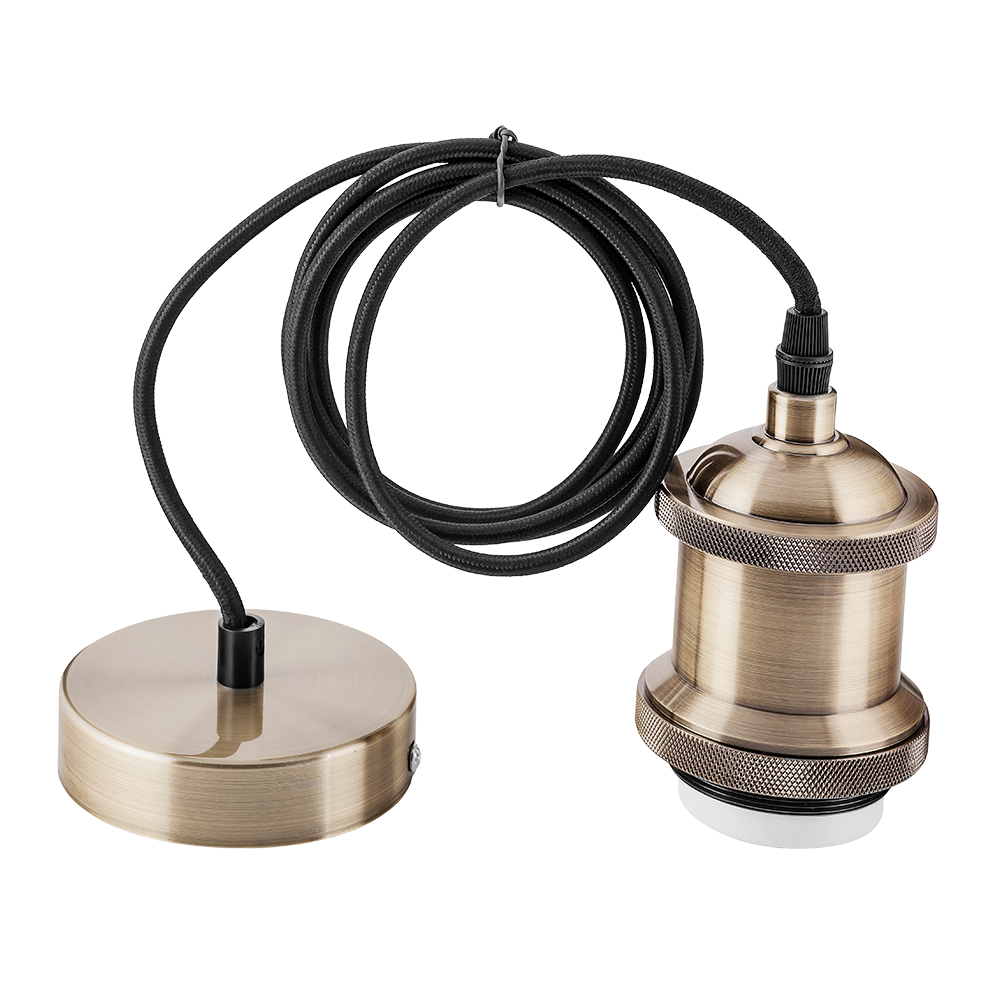 Патрон металлический Lumano подвесной Старая медь