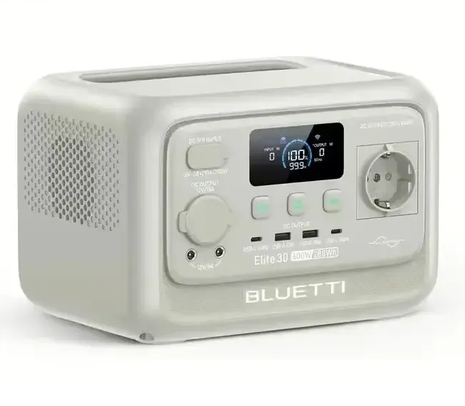 Зарядна станція BLUETTI Elite 30 V2 600W 288Wh White (P-EL30V2-EU-GY-BL-010)
