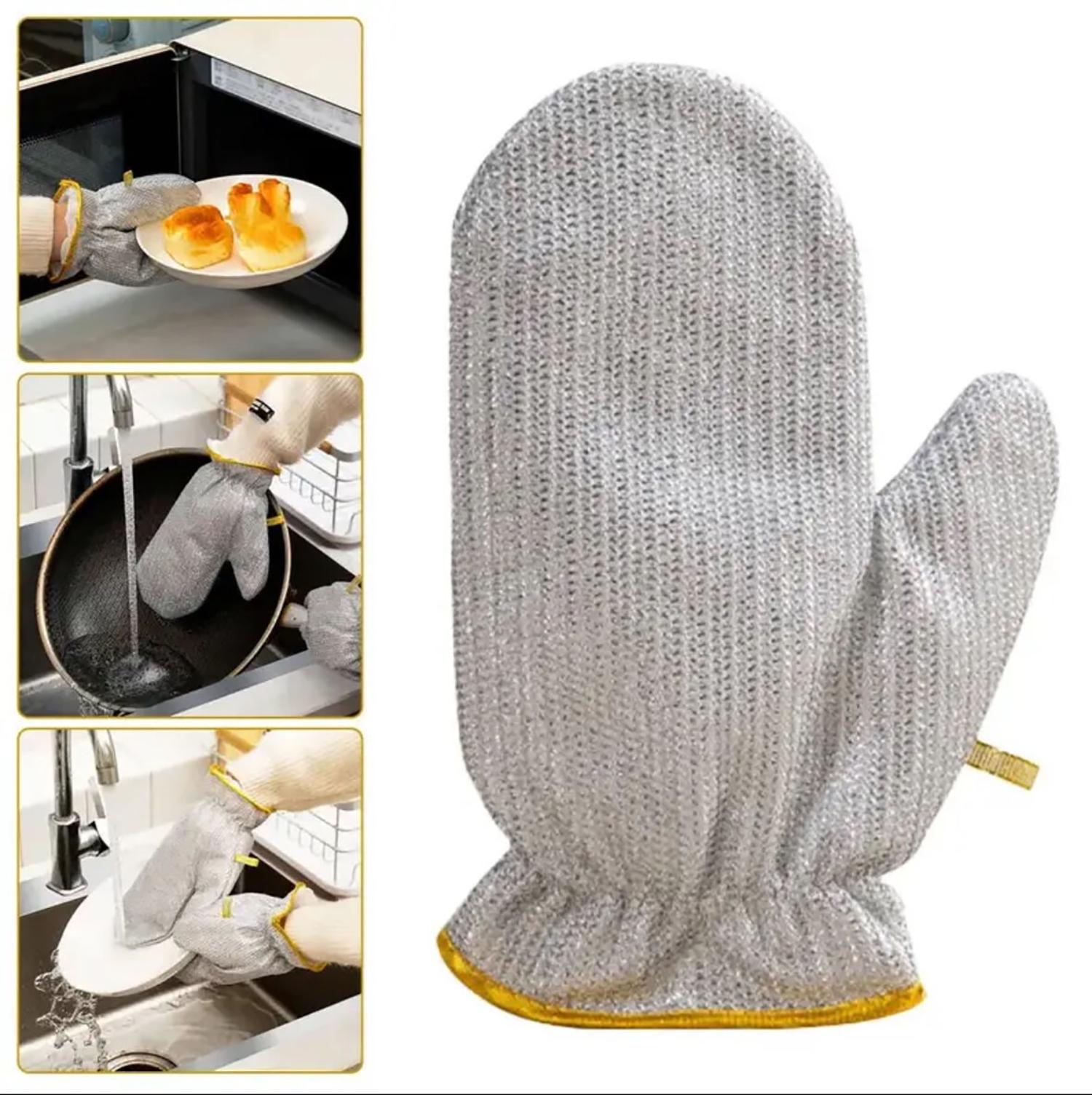 Рукавичка кухонна для миття посуду та захисту рук (86853) - фото 3 Рукавичка кухонна для миття посуду та захисту рук (86853) - фото 3