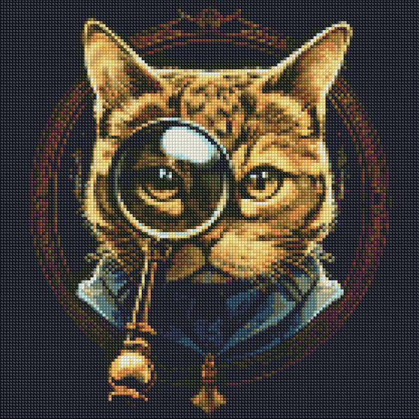 Алмазная мозаика Идейка Мир в деталях 40x40 см (Id-AMO7521)