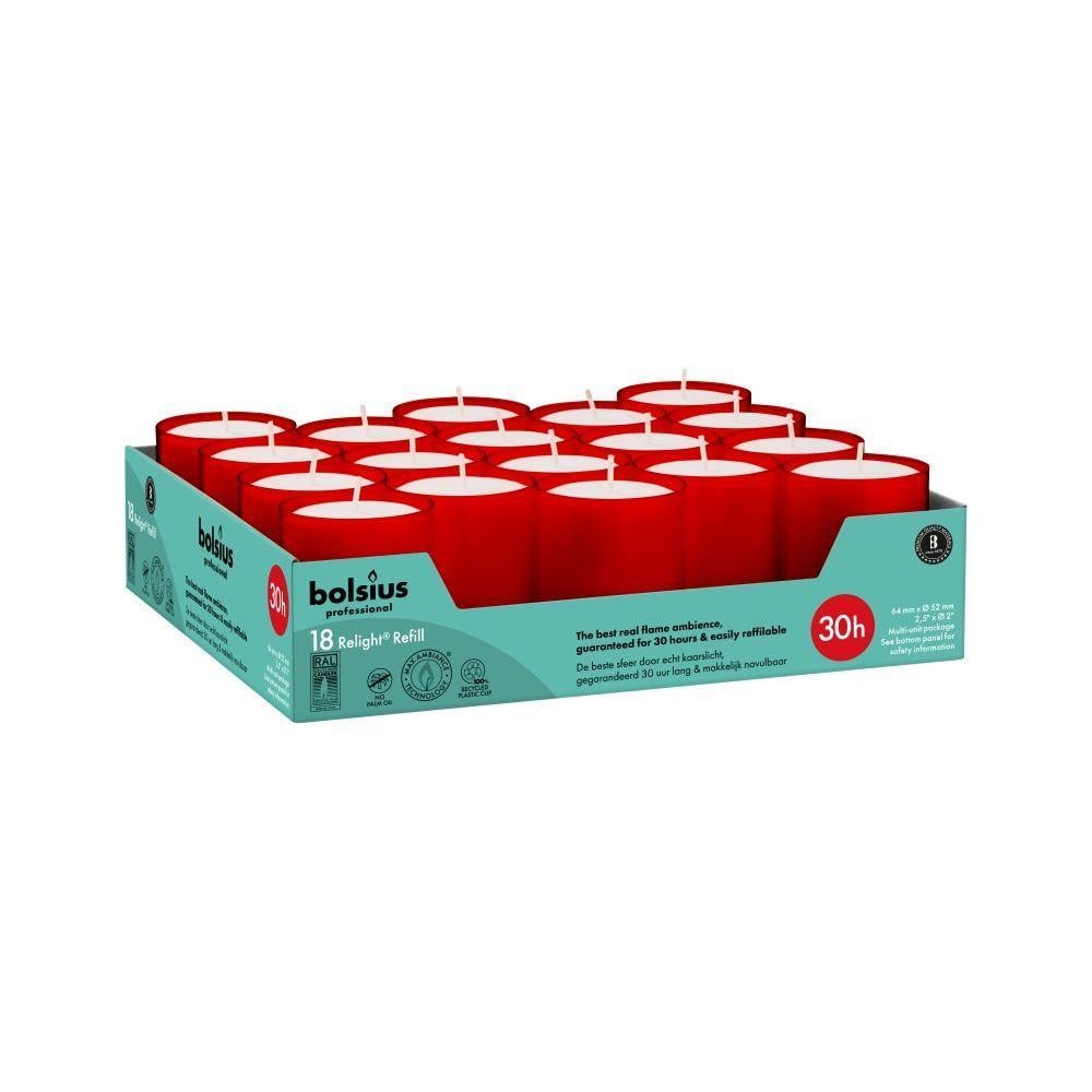 Свеча ReLight Refills Bolsius 18 шт.