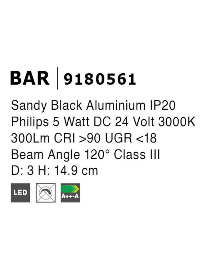 Светильник магнитный Nova Luce Bar (9180561) - фото 4 Светильник магнитный Nova Luce Bar (9180561) - фото 4