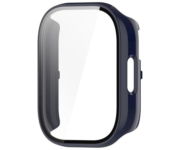 Чехол с защитным стеклом Protective Cover with Glass для Redmi Watch 5 Active Синий