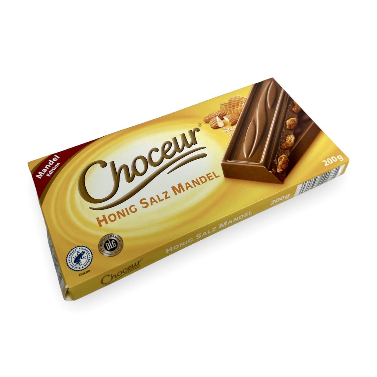Шоколад молочний CHOCEUR Hoing salz mandel 200 г (1983433806)