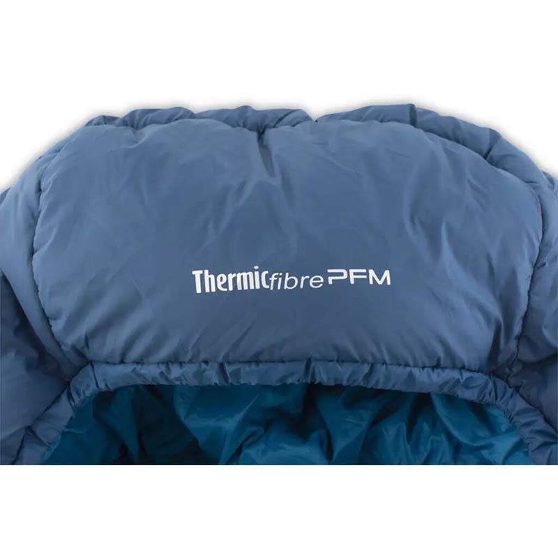 Спальный мешок Pinguin Comfort PFM 195 Right Zip Blue (PNG 234459) - фото 4