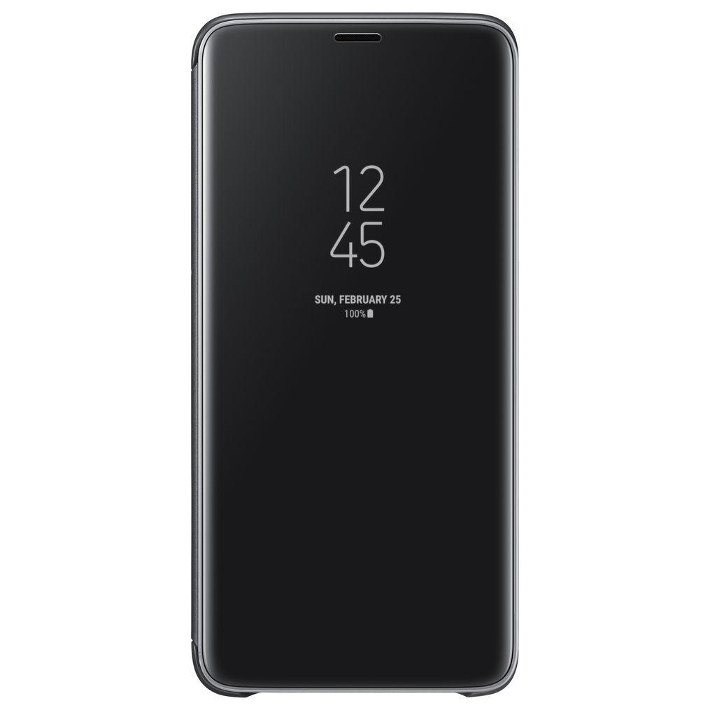 Чехол-книжка с подставкой S-View Clear View Standing Cover EF-ZG965CBEGRU Б.У. для Samsung Galaxy S9 Plus Черный