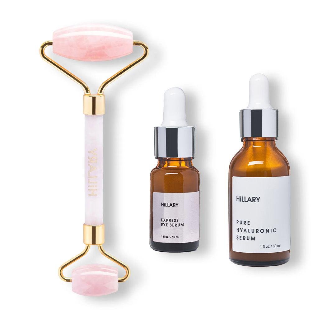 Массажный роллер + Сыворотки Pure и Express (HI-11-792)