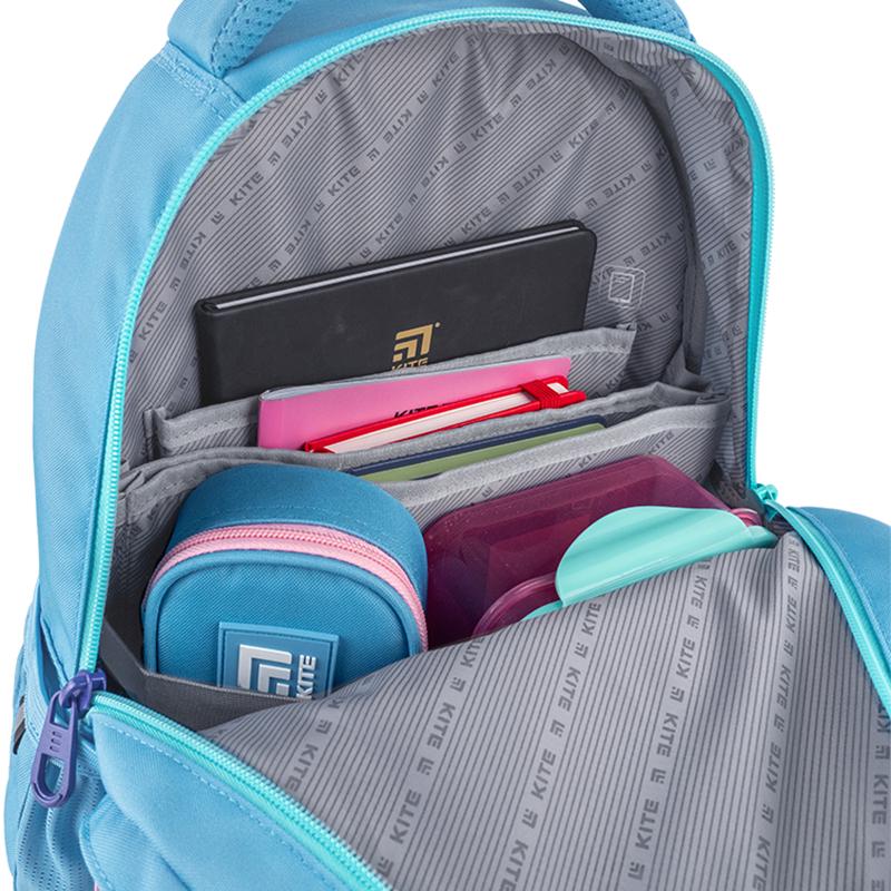 Школьный рюкзак KITE Education Teens K24-8001M-1 (19124531) - фото 13