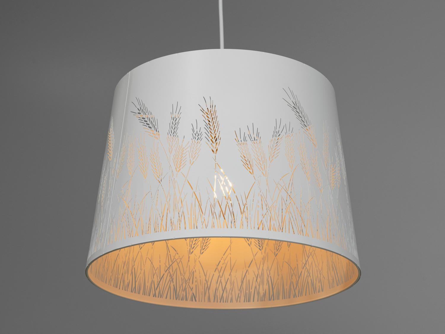 Светильник-подвес в стиле Loft Diasha 8390-1WH Белый