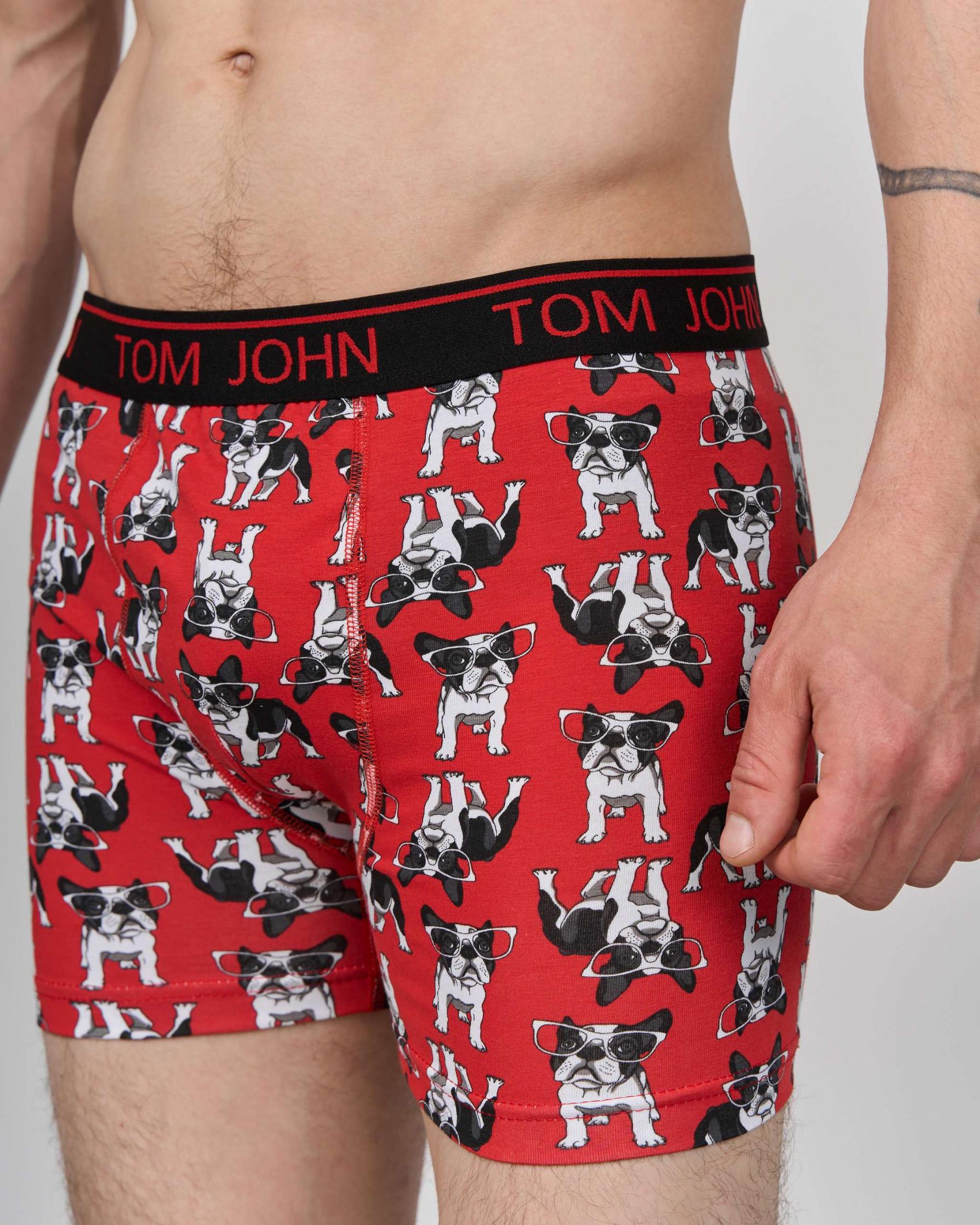 Трусы мужские Tom John 2200-5k L Красный