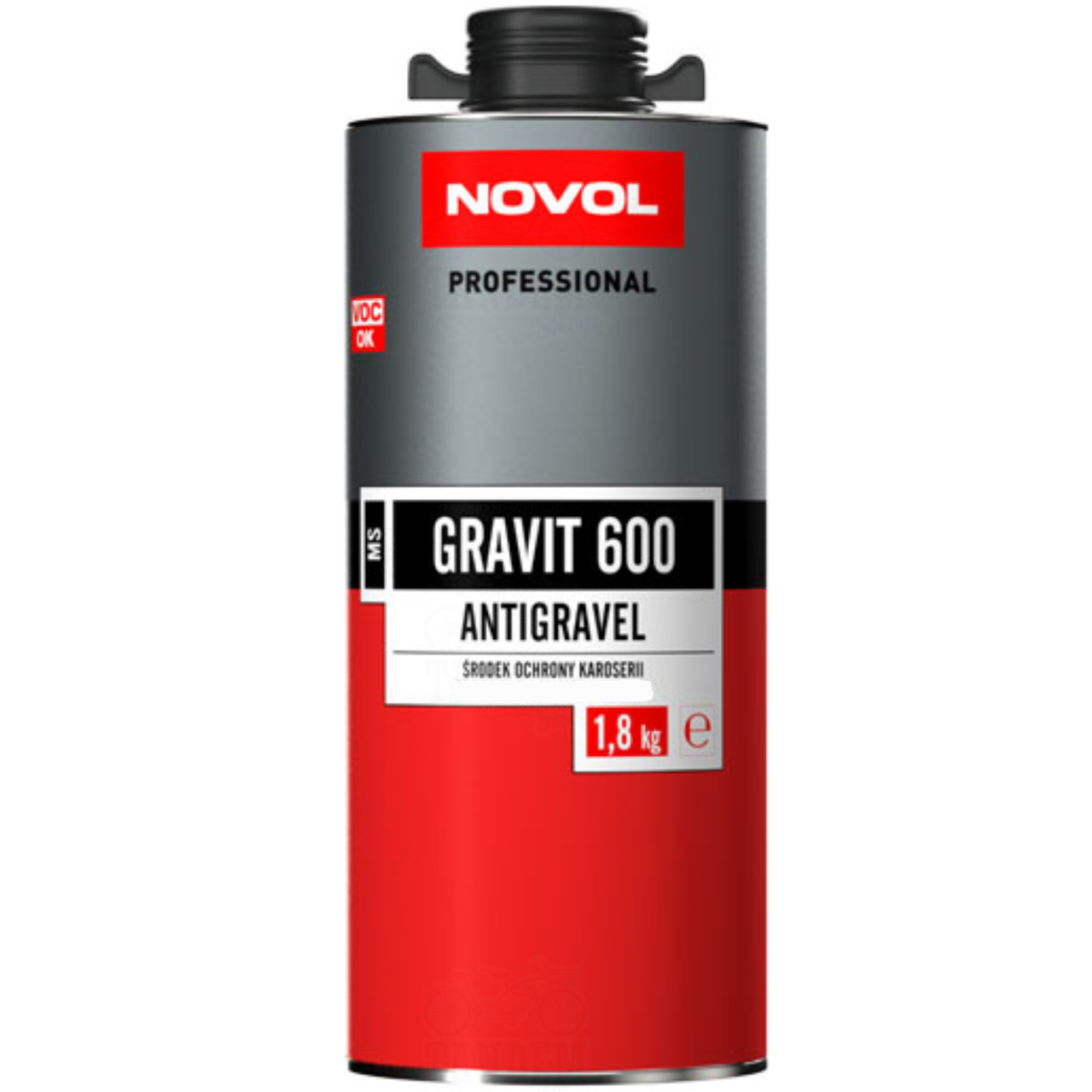 Средство защиты кузова NOVOL Gravit 600 MS 1,8 кг Черный