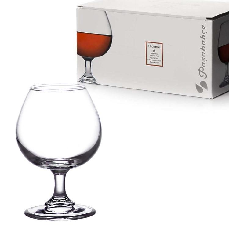 Набір келихів для коньяку Pasabahce Charante 175 мл 6 шт. (44805) - фото 2 Набір келихів для коньяку Pasabahce Charante 175 мл 6 шт. (44805) - фото 2