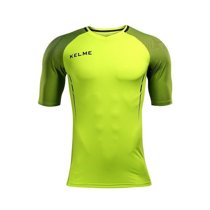 Футболка KELME MONTES 3871002.9933 S Салатово-черный (2626099338)