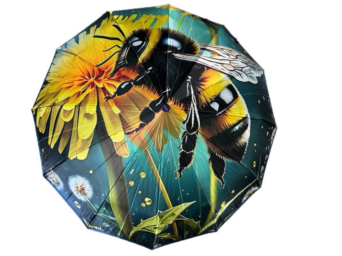 Парасолька жіноча автоматична Mario з квітковим принтом кульбабка 12 спиць 4 сегмента (456) - фото 1 Парасолька жіноча автоматична Mario з квітковим принтом кульбабка 12 спиць 4 сегмента (456) - фото 1
