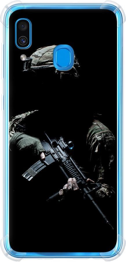 Чехол на Samsung Galaxy A20 2019 A205F Защитник v3 (5226sp-1761-42517)