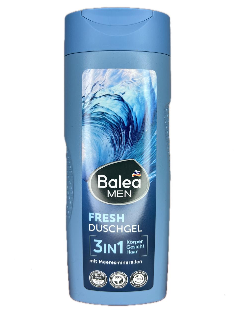 Гель для душу Balea Fresh 3в1 для чоловіків 300 мл