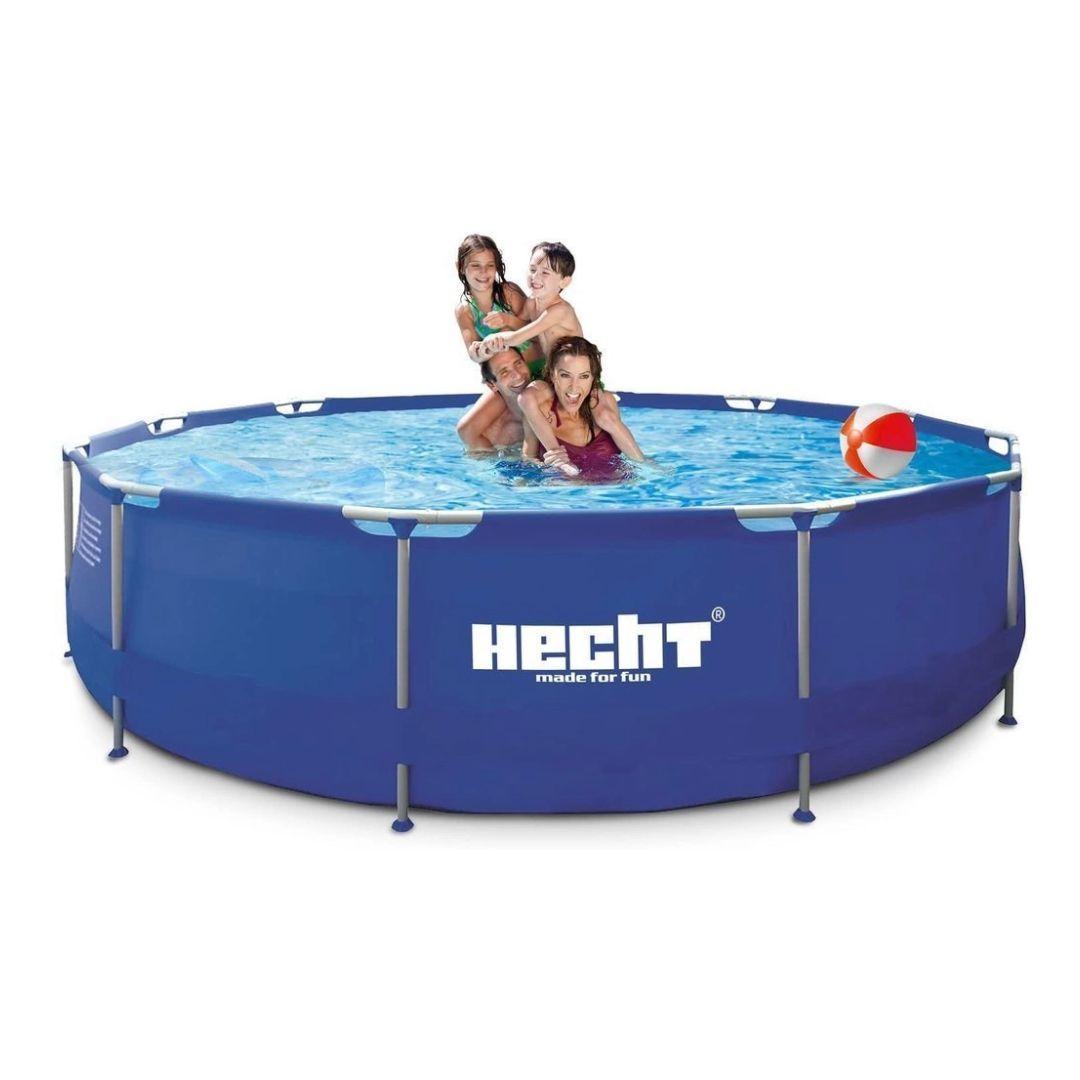 Бассейн каркасный круглый HECHT 3690 Bluesea 360х76 см 6125 л (17383) - фото 5