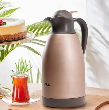 Термос-конференция для чая/для кофе OMS из нержавеющей стали 2000 мл Rosegold - фото 2