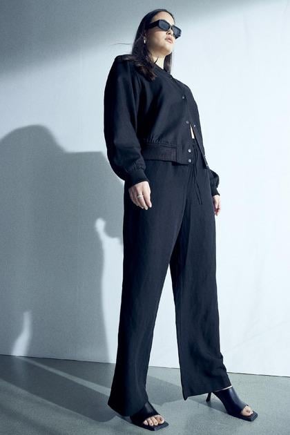 Брюки H&M S Чорний (1138003П)