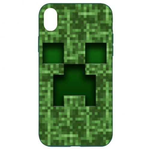 Чехол для iPhone XR Minecraft пиксели