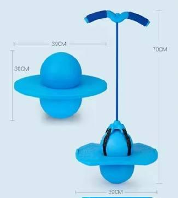 Детский прыгун-джампер для дома и улицы с ручками (70826) - фото 2 Детский прыгун-джампер для дома и улицы с ручками (70826) - фото 2