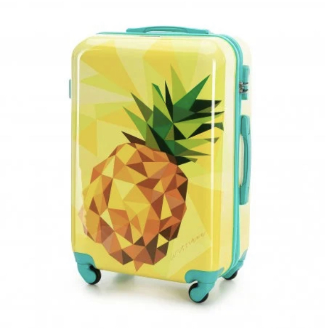 Валіза Wittchen ABS пластик з принтом середня (56-3A-642-50)