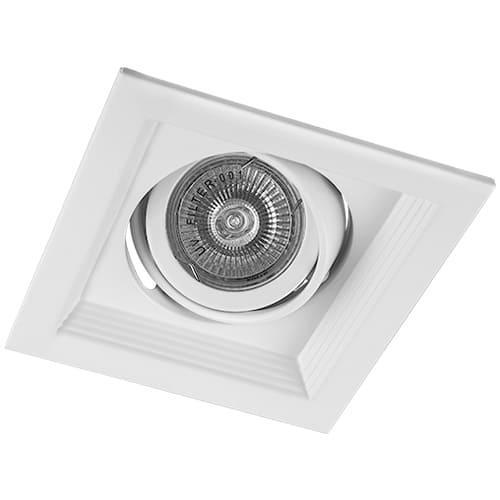 Точковий світильник врізний Feron DLT201 50W MR16 GU5.3 квадрат 6006 Білий (19153) Точковий світильник врізний Feron DLT201 50W MR16 GU5.3 квадрат 6006 Білий (19153)