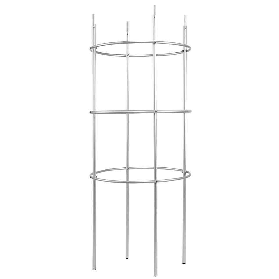 Опора для растений арочно-кольцевая на пять колец 2400х700х700 мм (АКО-D16/D8-2400*700/5) - фото 5 Опора для растений арочно-кольцевая на пять колец 2400х700х700 мм (АКО-D16/D8-2400*700/5) - фото 5