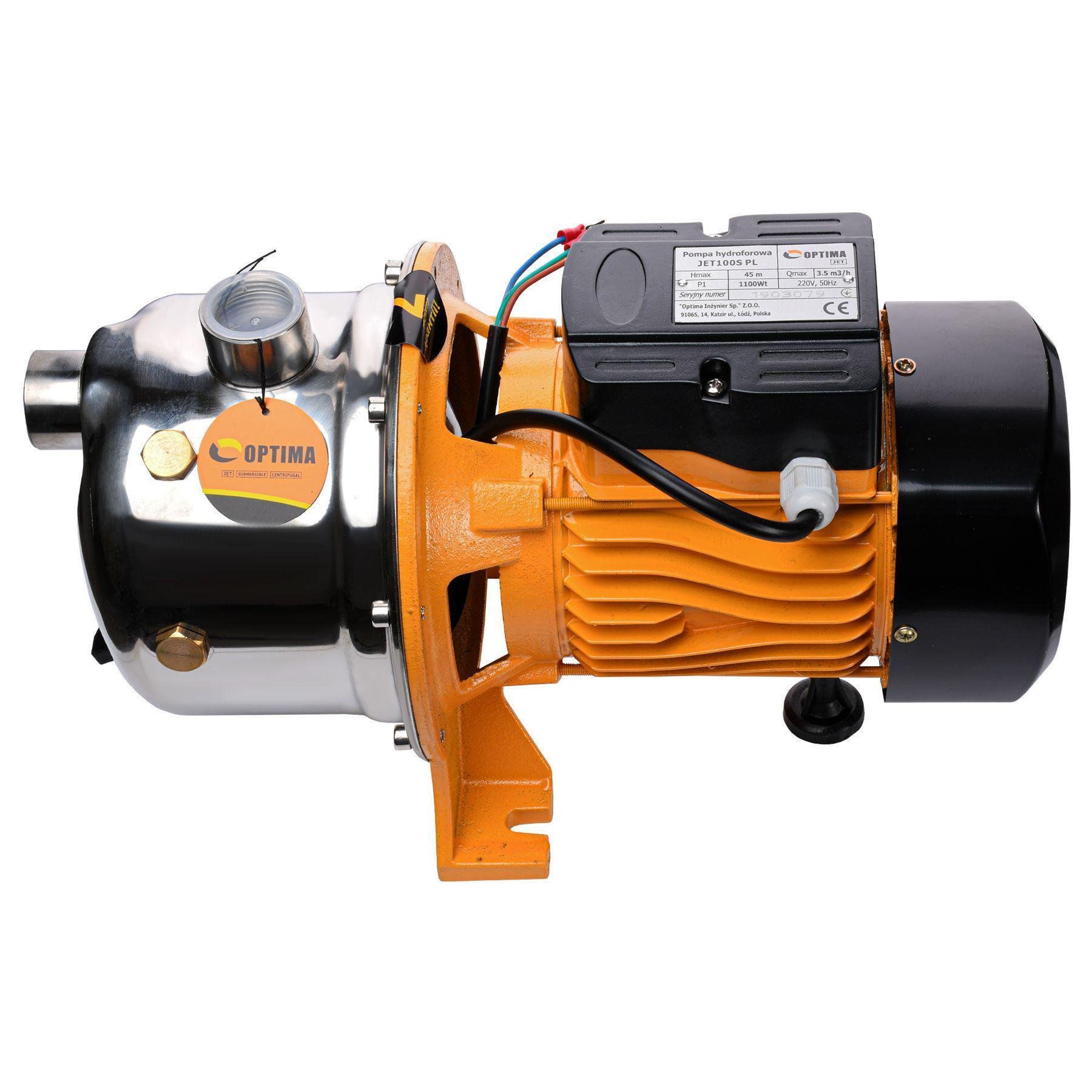 Насос центробежный Optima JET100S-PL 1,1 кВт (7579)
