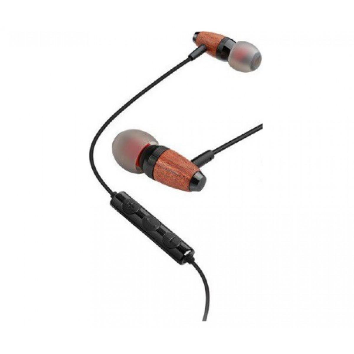 Навушники AWEI ES60TY black-wood Навушники AWEI ES60TY black-wood