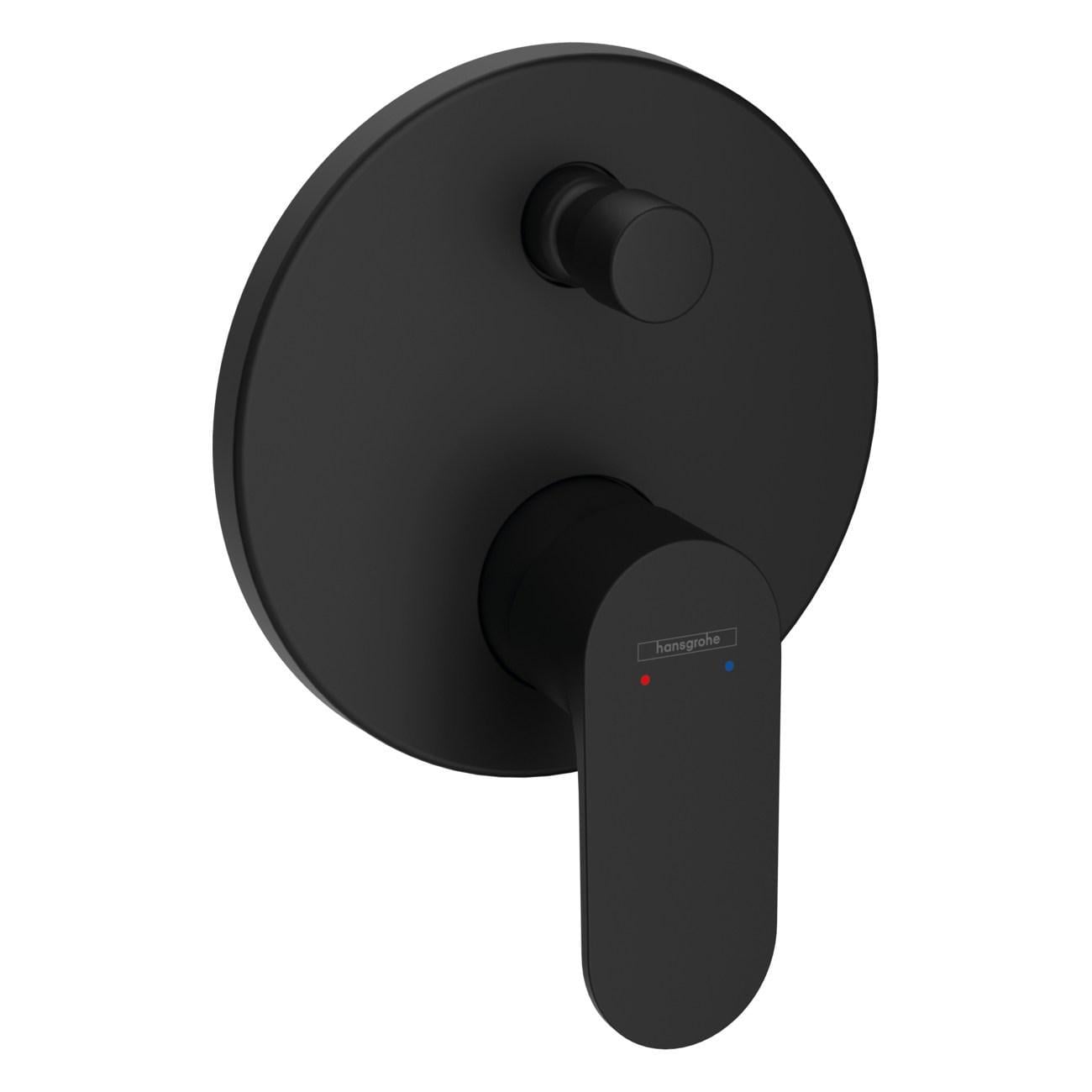 Смеситель для душа Hansgrohe Rebris S однорычажный Черный матовый (37461009)