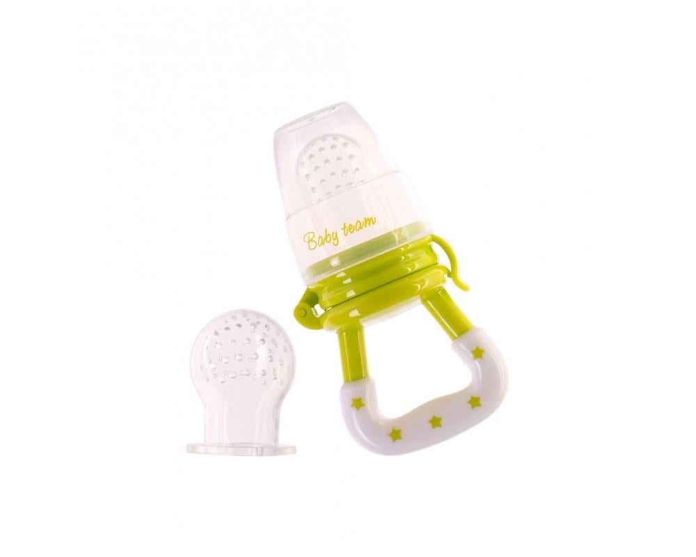 Фрут фидер Baby team силиконовый для прикорма от 6 месяцев