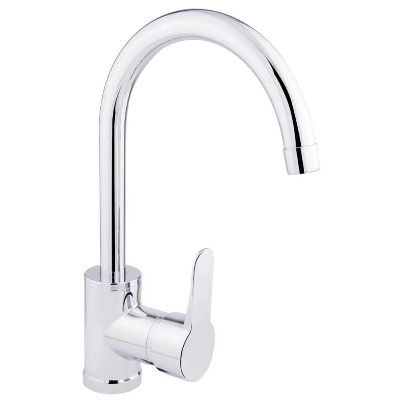 Кран на кухню Brinex хромований Сріблястий (BRIN40C007)