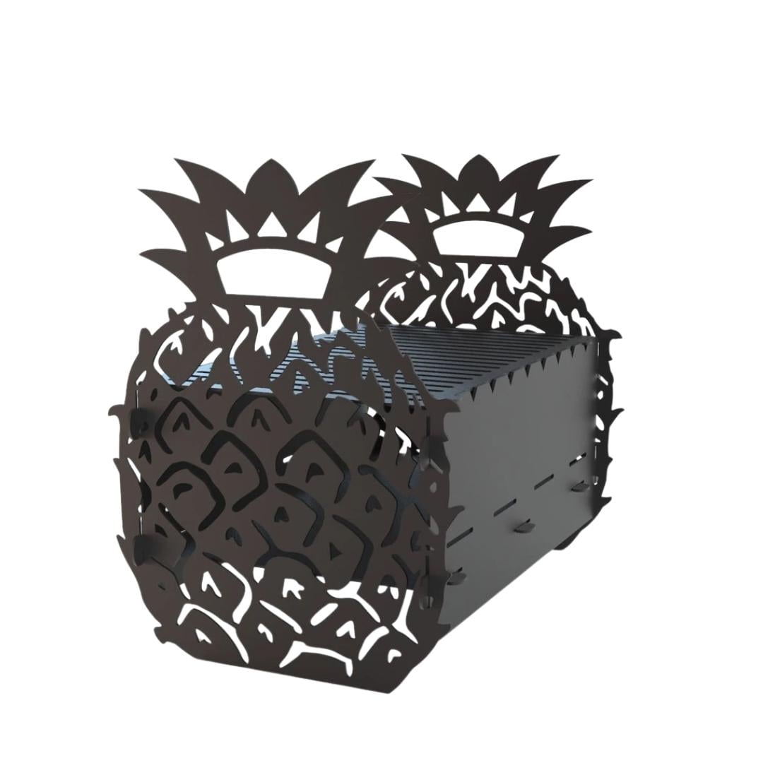 Мангал-гриль Carino Ананас разборный 352х372х480 мм металл 3 мм (34183488)