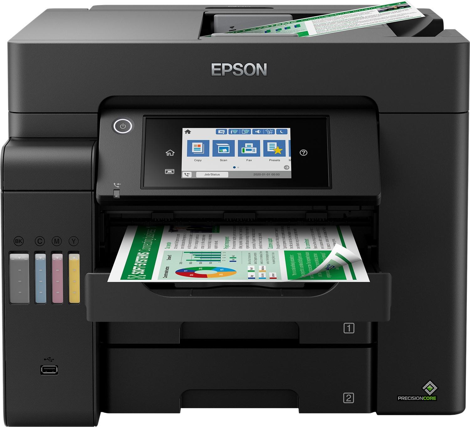 Пристрій багатофункціональний Epson EcoTank L6550 (C11CJ30402)