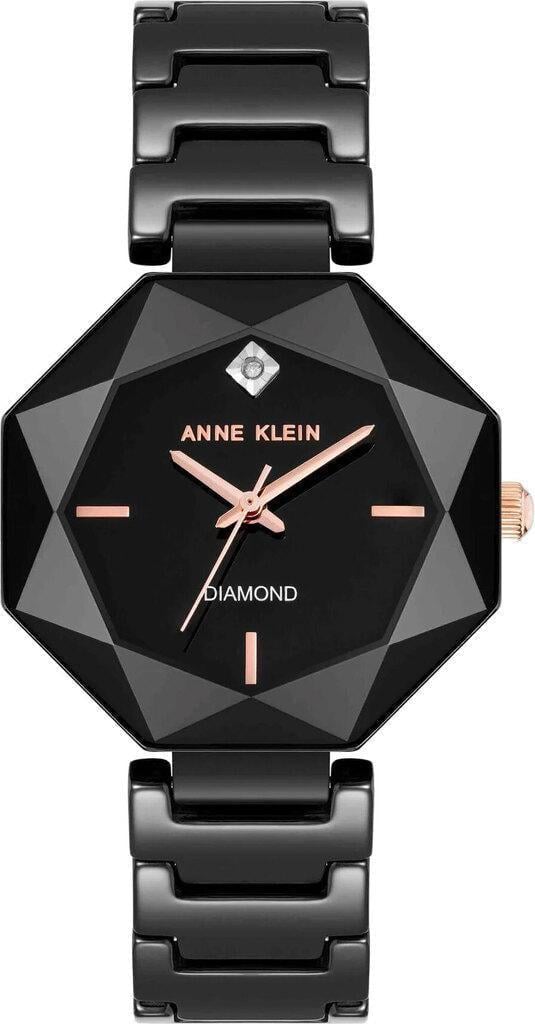 Наручные часы женские Anne Klein AK/5064BKBK с черным циферблатом
