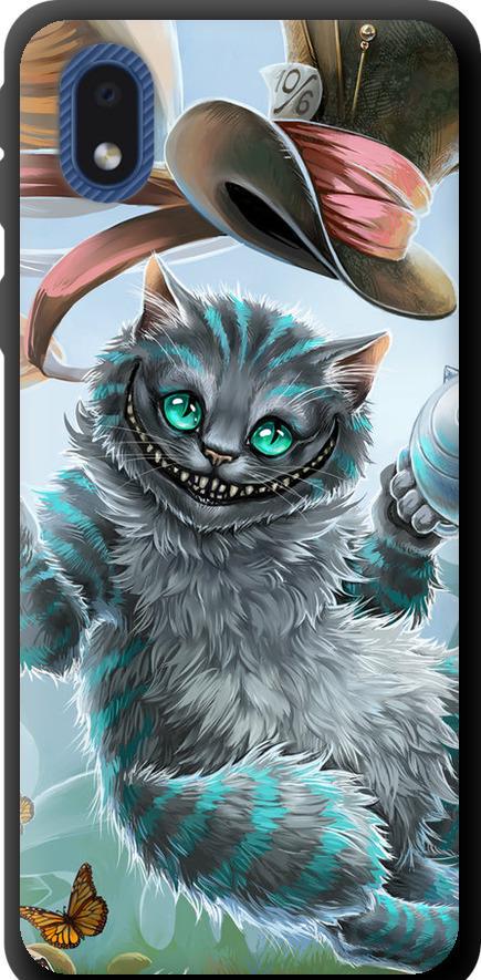 Чехол на Samsung Galaxy A01 Core A013F Чеширский кот 2 (3993b-2065-42517) Чехол на Samsung Galaxy A01 Core A013F Чеширский кот 2 (3993b-2065-42517)