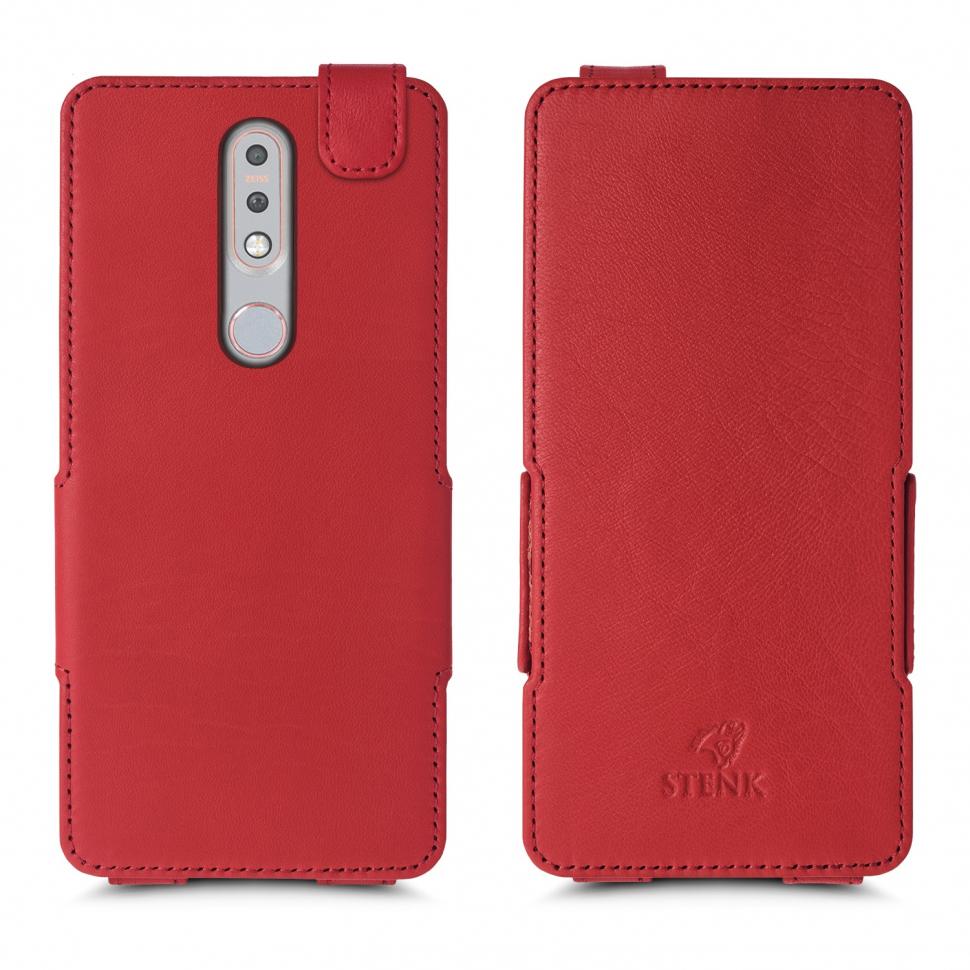 Чехол флип Stenk Prime для Nokia 7.1 Красный (62744) Чехол флип Stenk Prime для Nokia 7.1 Красный (62744)
