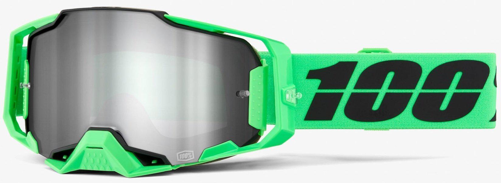 Мотоокуляри 100% ARMEGA Goggle Anza 2/Mirror Silver Lens (34567)