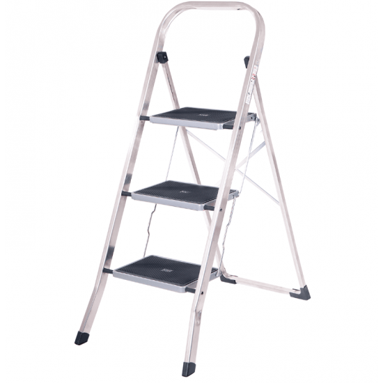 Лестница металлическая Eurogold 3-х ступенчатая (3223) Лестница металлическая Eurogold 3-х ступенчатая (3223)