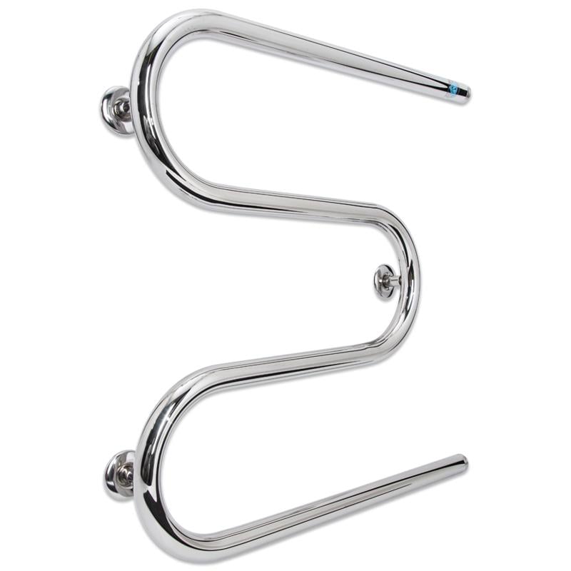 Полотенцесушитель водяной для ванной Laris Змеевик 25 РС3 из нержавеющей стали 500х500 мм 3/4" Хром (147-127-71207172)