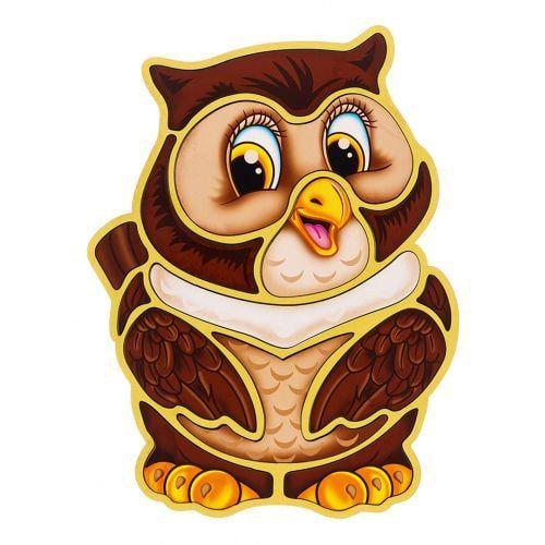 Пазл контурний Сова (17401)