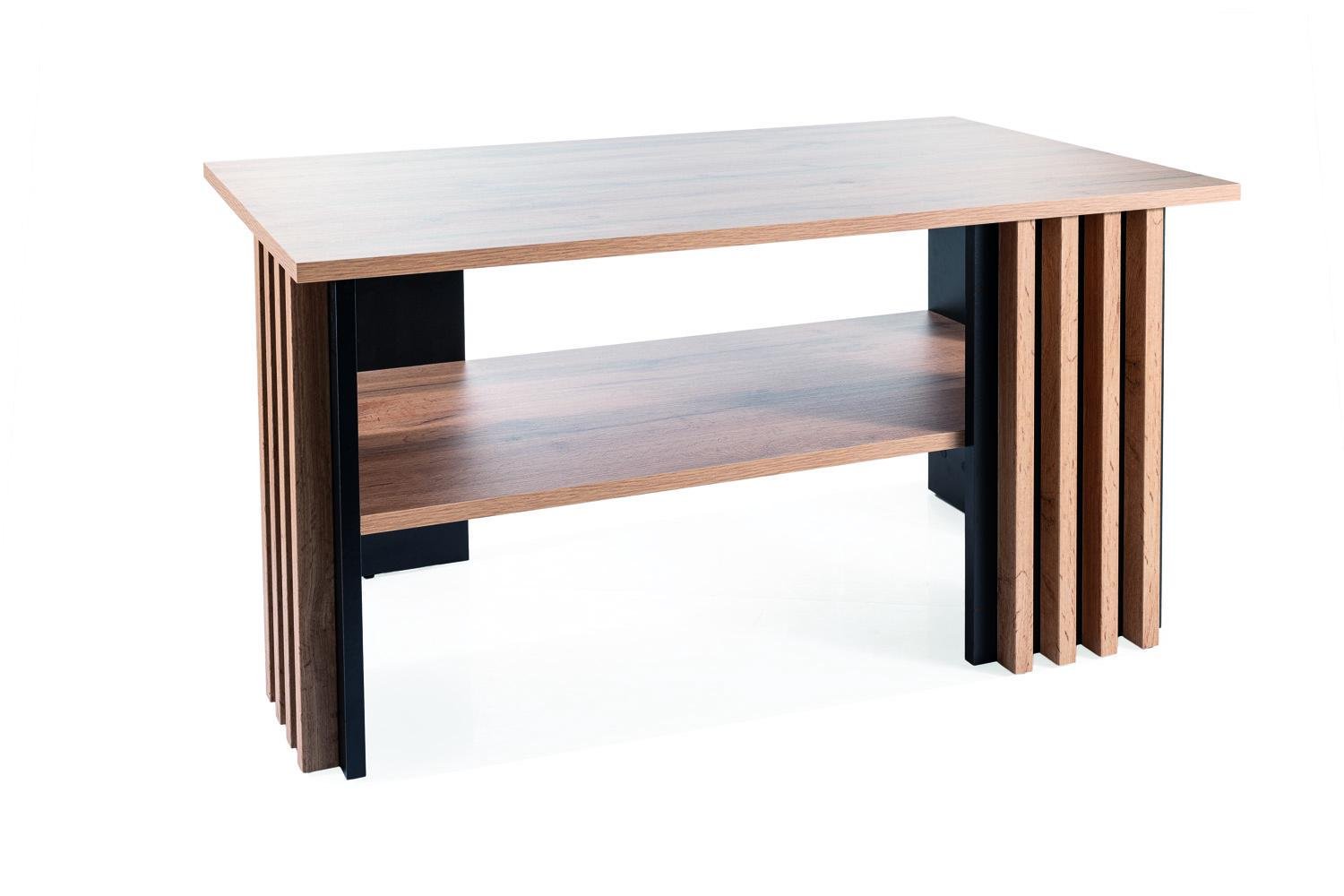 Журнальный столик Signal EVITA 100x60 см Дуб артизан/Черный (EVITADAC) - фото 2