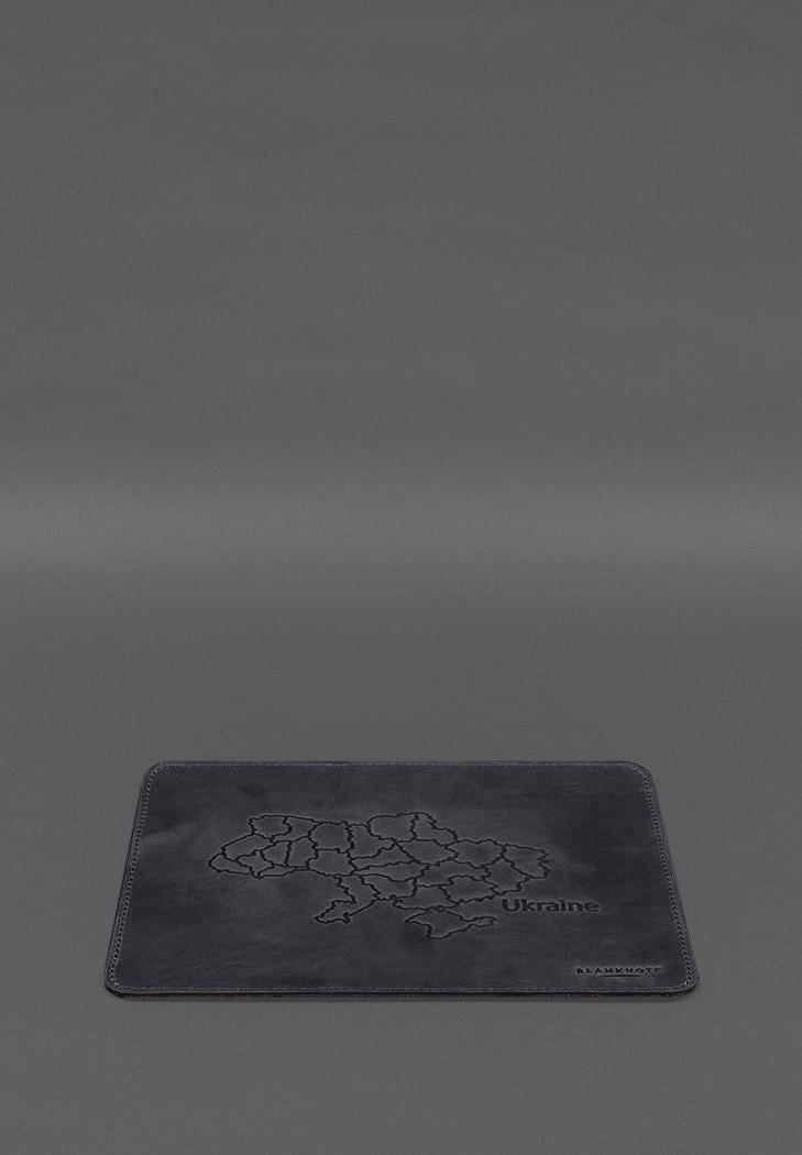 Набор настольный из натуральной кожи 5.0 с картой Украины Crazy Horse Синий (A-028353) - фото 6 Набор настольный из натуральной кожи 5.0 с картой Украины Crazy Horse Синий (A-028353) - фото 6