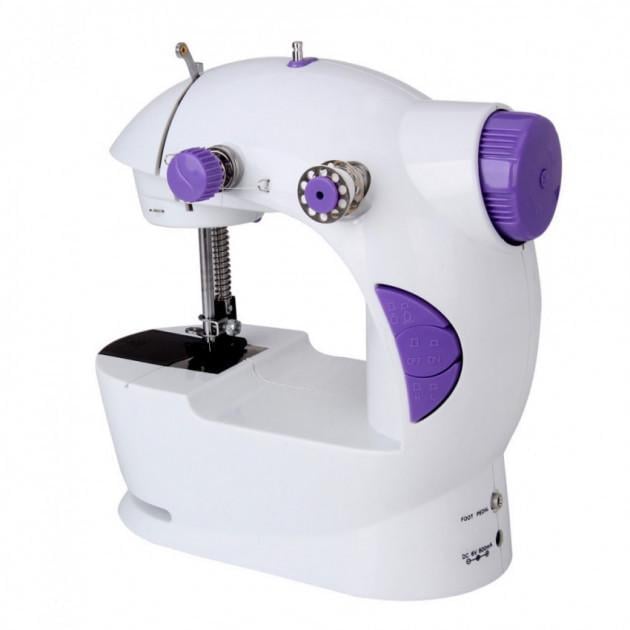 Швейная машинка Mini Sewing Machine FHSM-201 с адаптером и педалью (2174311)