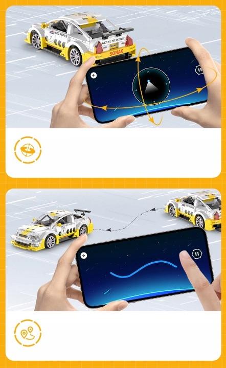 Конструктор детский CaDa Opel V8 Coupe Auto Машина на радиоуправлении для мальчика 330 дет. (22774744) - фото 9 Конструктор детский CaDa Opel V8 Coupe Auto Машина на радиоуправлении для мальчика 330 дет. (22774744) - фото 9