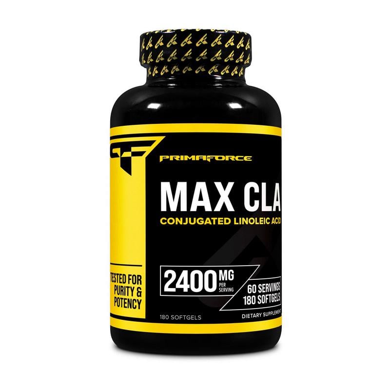 Жиросжиг CLA конъюгированная линолевая кислота PrimaForce Max CLA 2400 mg 180 капс.
