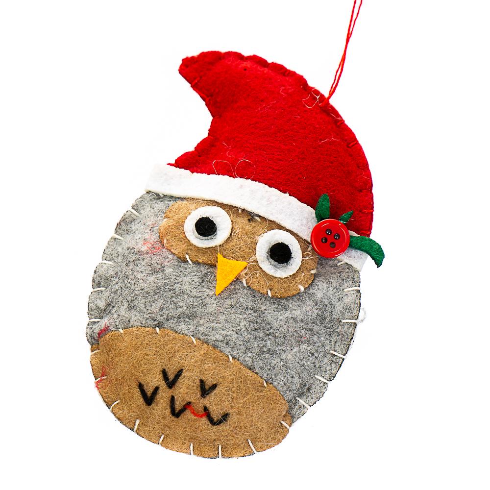 Мягкая новогодняя игрушка на елку Elisey Петуха Бронзовый (NH-106-K-184)